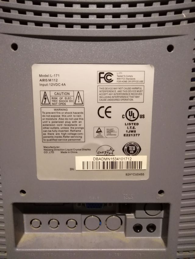 Monitor 17" AIRIS L-171