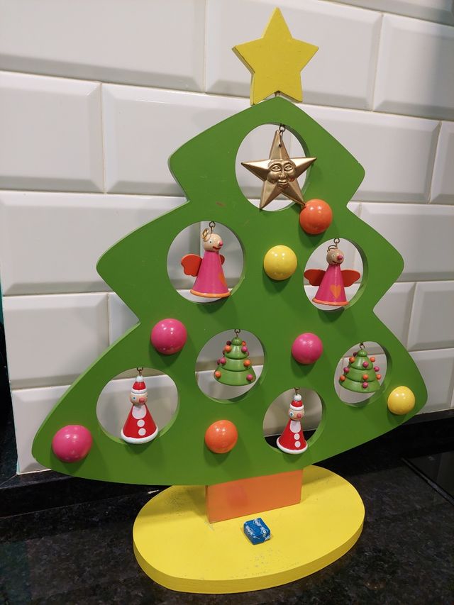 Árbol  Navidad de madera