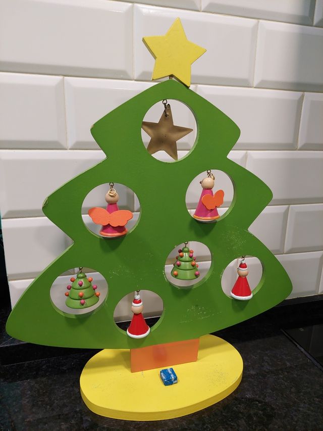 Árbol  Navidad de madera