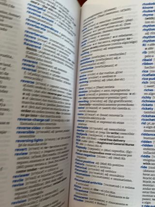 Diccionario español-inglés