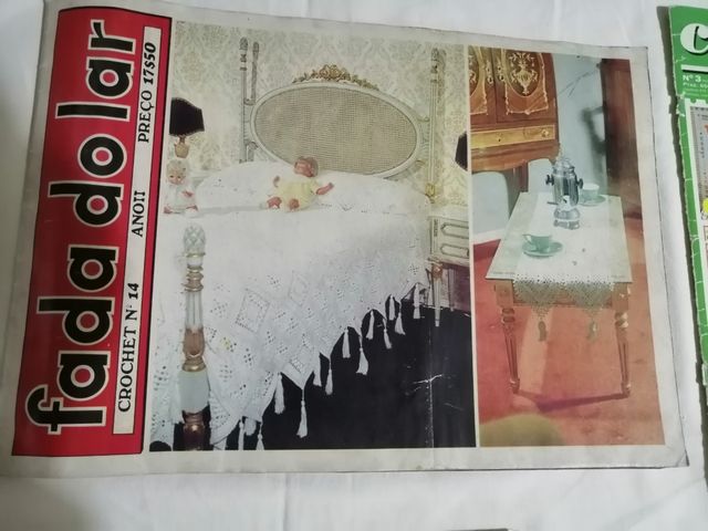 Conjunto de revistas vintage 