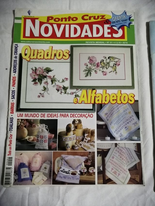 Conjunto de revistas vintage 
