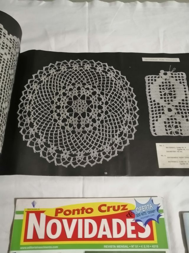 Conjunto de revistas vintage 