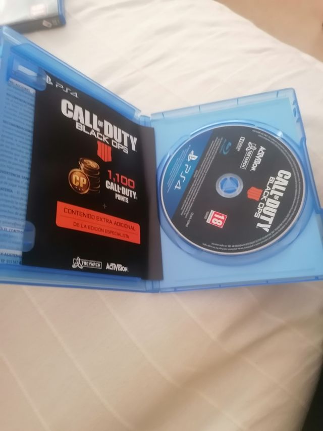 juego para play 4 CALL of DUTY black ops