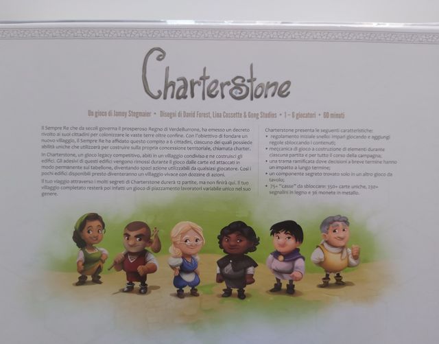 Charterstone. Gioco da tavolo.