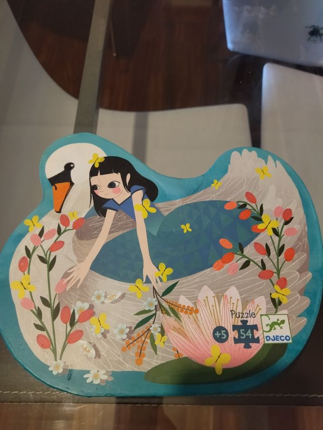 Puzzle silueta. 5 años