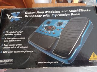 Pedal guitarra eléctrica X V Vamp Behringuer