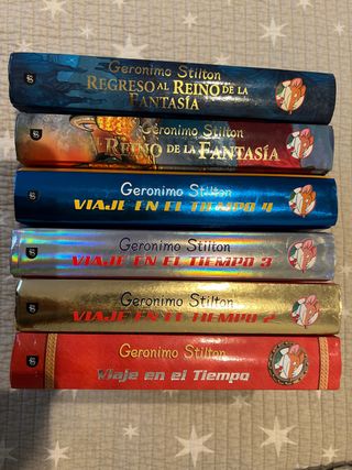 Colección libros Geronimo Stilton