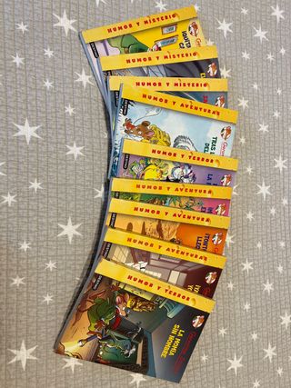 Colección libros Geronimo Stilton