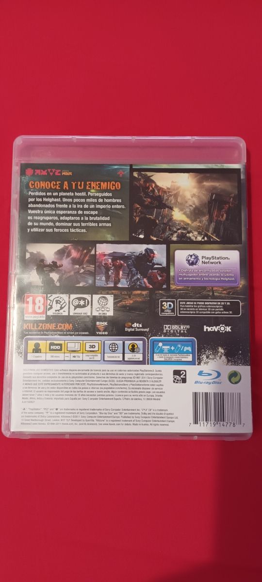 juego de ps3 Killzone 3