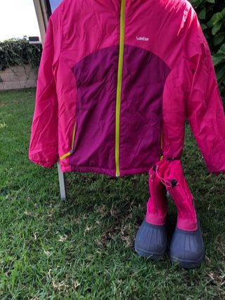 Chaquetón nieve niña 10 años -decathlon