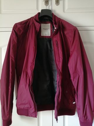 Chaqueta bomber morada