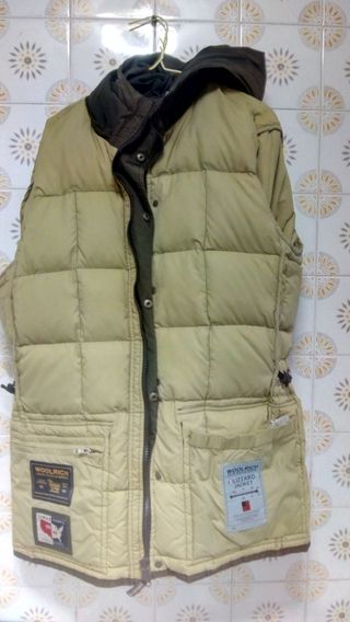 WOOLRICH -PARKA ARTIC BLIZZARD- T.L, MARRÓN KHAKI 