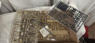 Maqueta plástico vehículo anti tanque II Guerra Mu