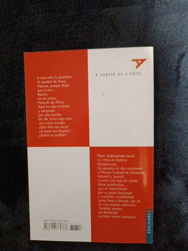 Usoa, llegaste por el aire