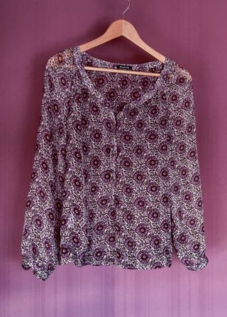 BLUSA DE GASA MASSIMO DUTTI