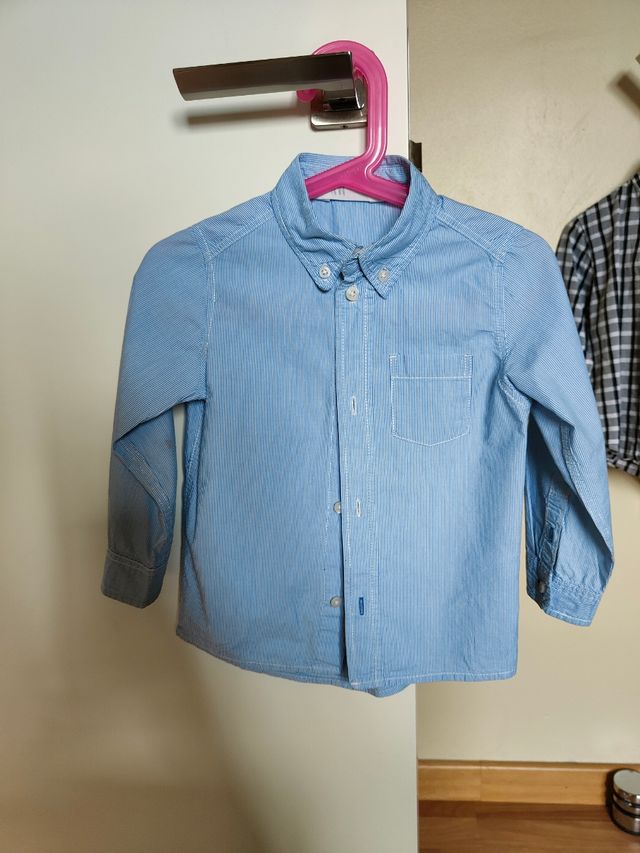 Lote de 9 camisas de niño 2-3 años