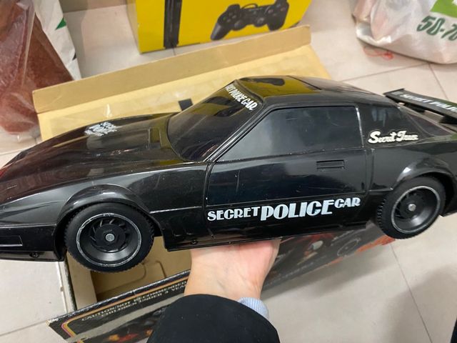 Secret police car 1988, funciona, vintage juguetes