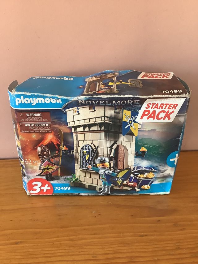 Playmobil medieval caja deteriorada
