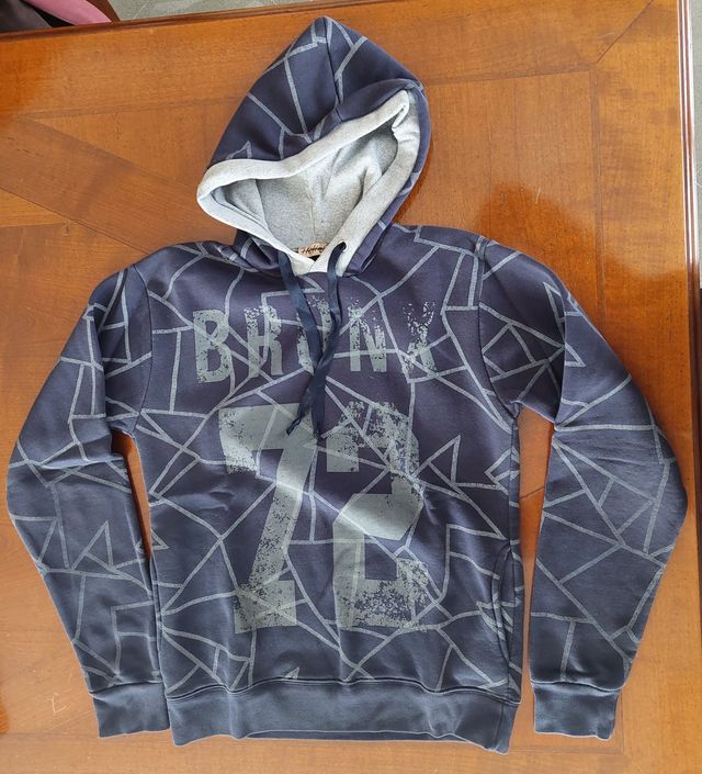 Felpa con cappuccio taglia M