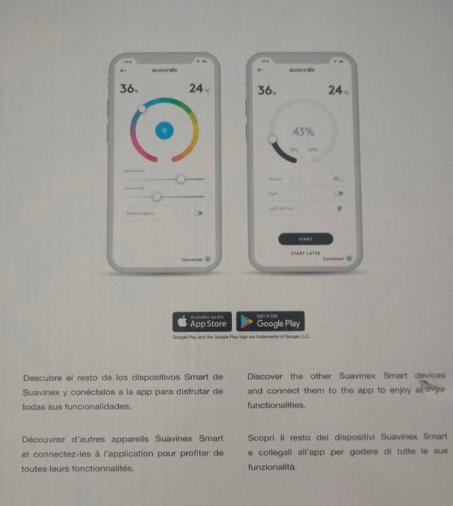 Humidificador suavinex smart