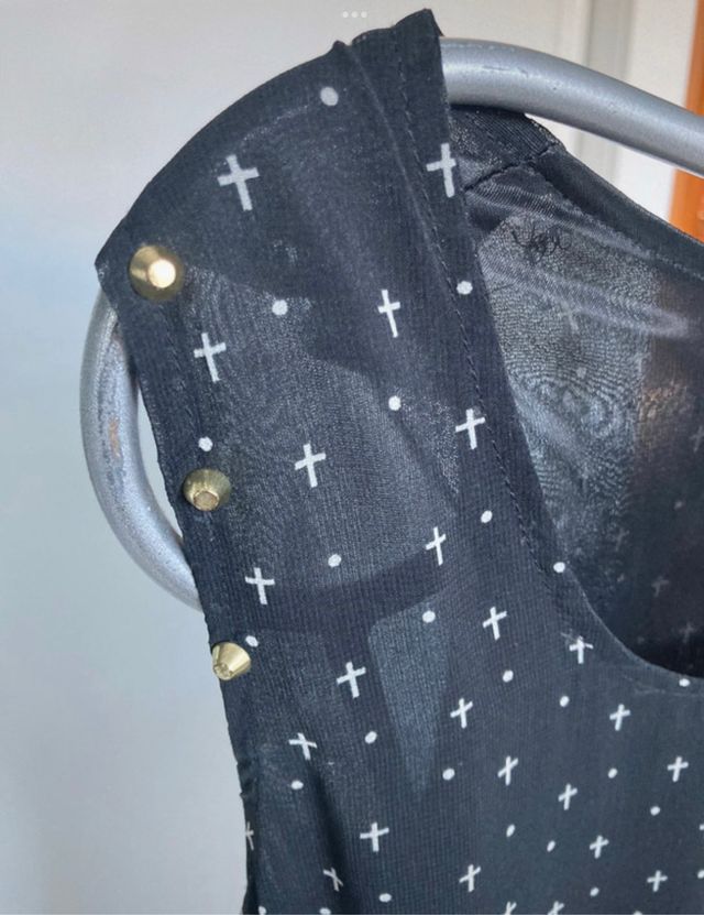 Últimos dias - Vestido corto negro Pull&Bear