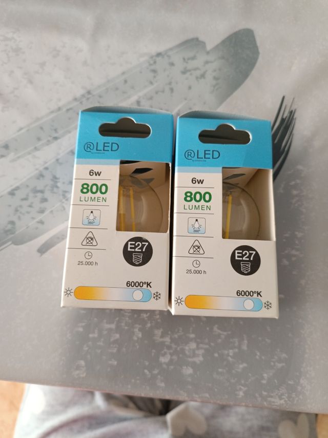 bombillas 6w 800lumen