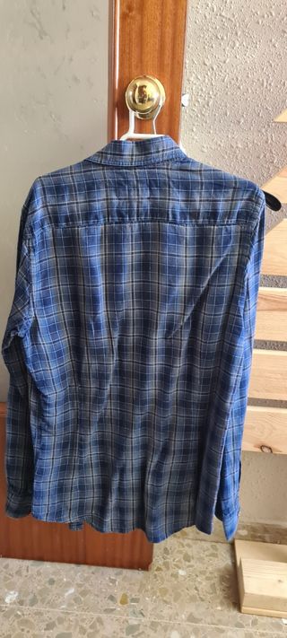 Camisa de cuadros Massimo Dutti