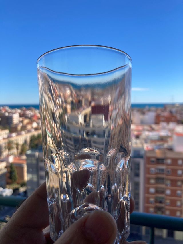 Duralex lote jarra grande Verallia con 8 vasos