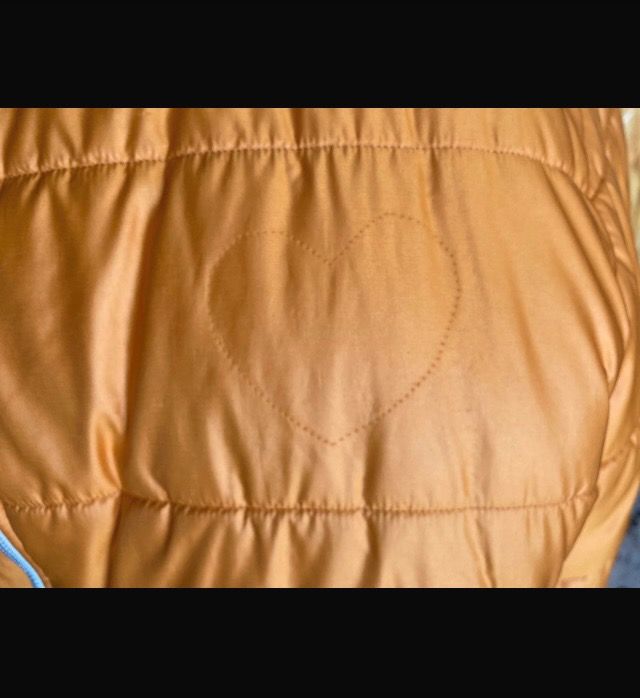 Giacca a vento arancione - donna/bambina