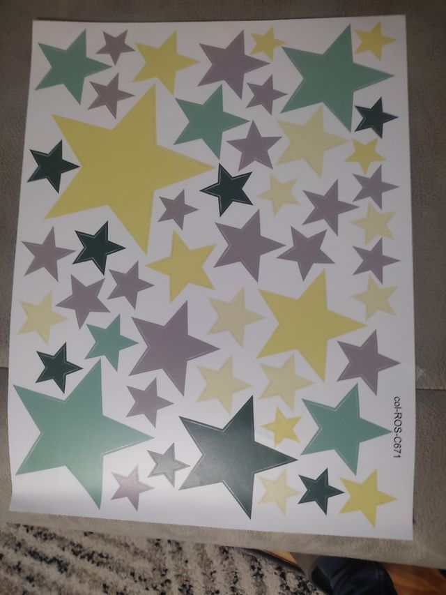 Vinilo estrellas