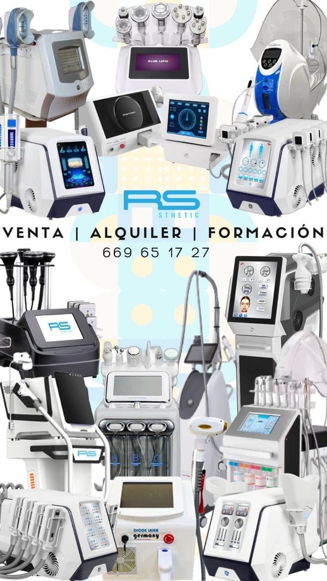 Venta y alquiler de equipos de estética