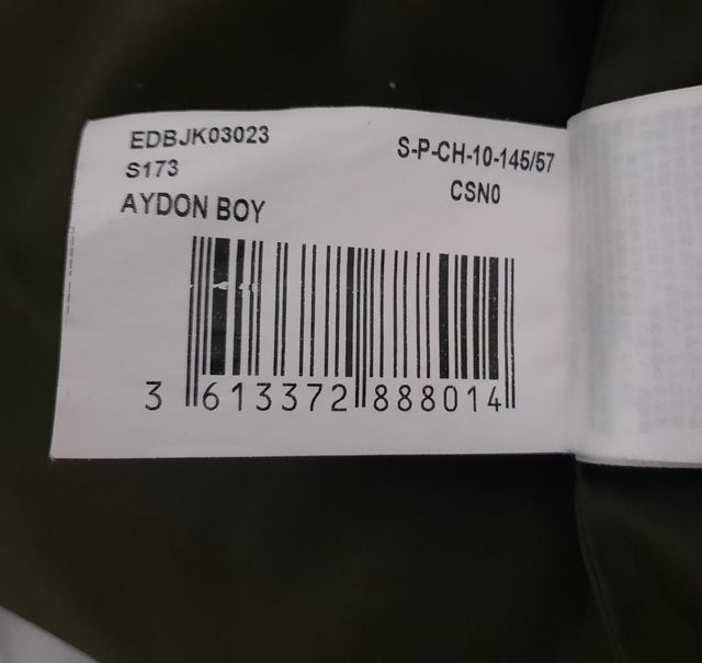 Abrigo niño DC SHOES 10 12 