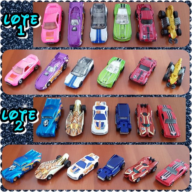Lotes de coches hot wheels