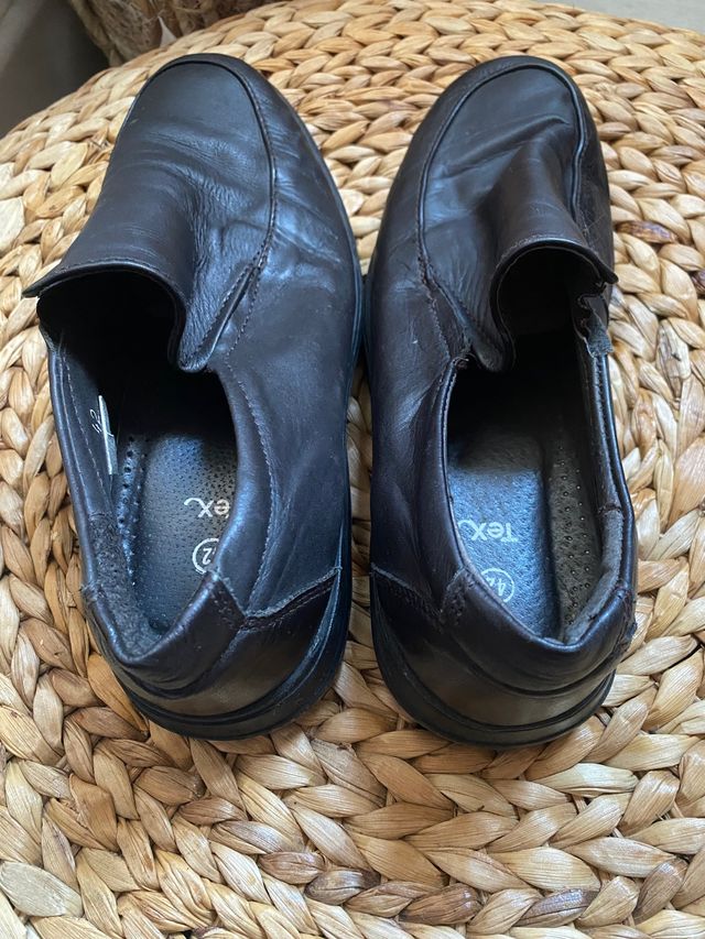 Mocasines hombre tex piel talla 42