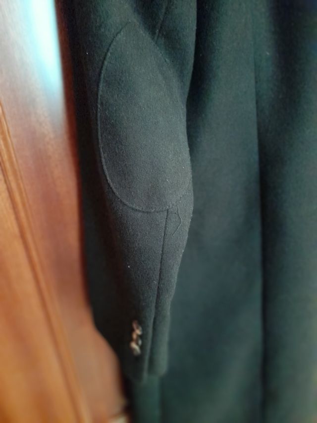 Chaquetón negro mujer