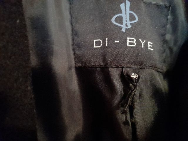 Chaquetón negro mujer