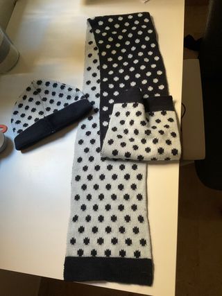 Gorro y bufanda bebé 