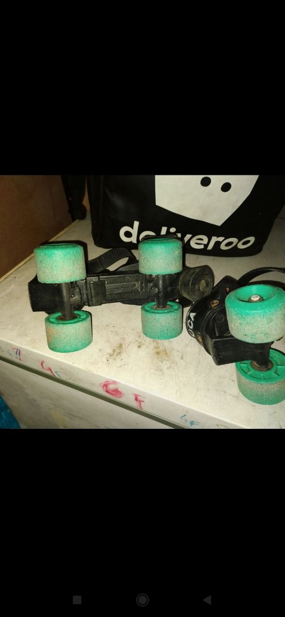 Pattini 4 ruote vintage bambini da 20 cm a 26 cm