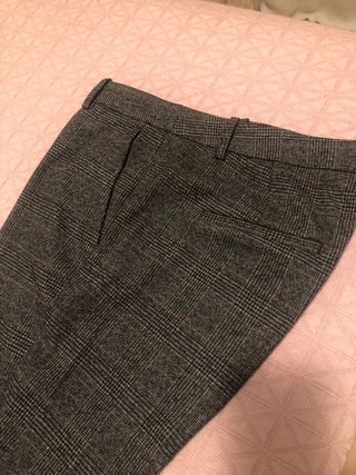 Pantalón lanilla Zara