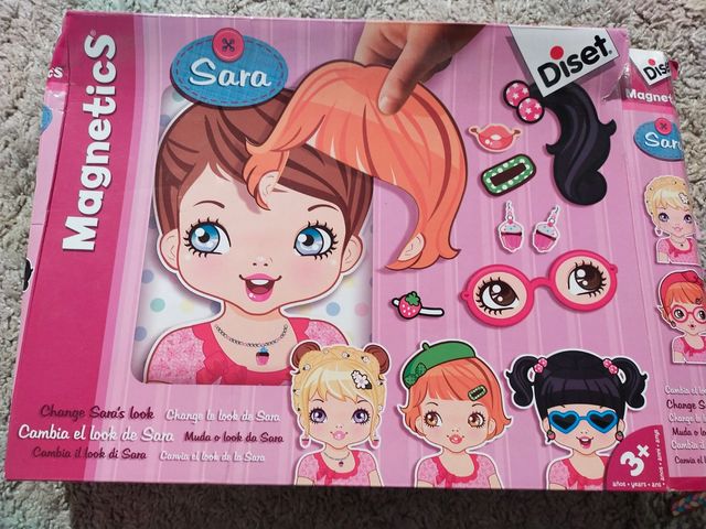 Juego de muñeca magnética Sara
