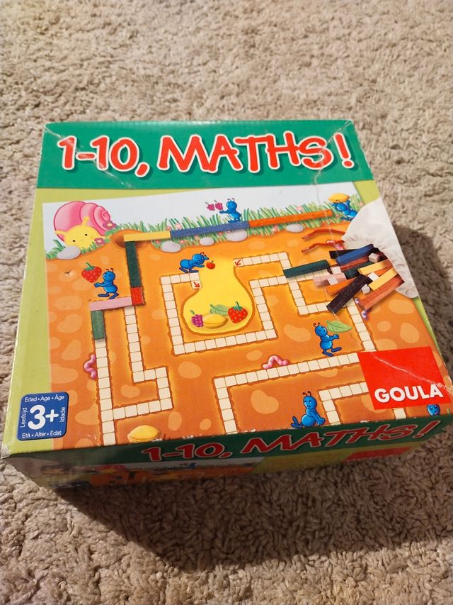 juego didáctico '1-10, maths!'