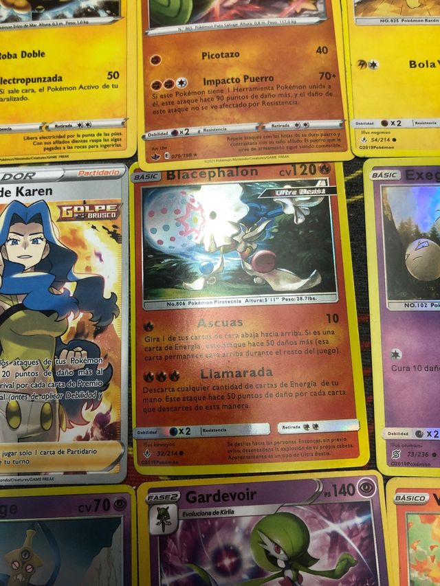 MEGA LOTE 750 Cartas Pokémon (Holo/Rare