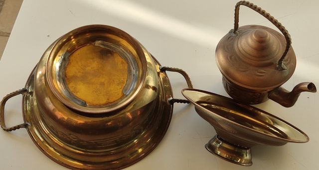 Lavamanos árabe tradicional Tass Chllal. De adorno