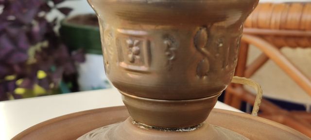 Lavamanos árabe tradicional Tass Chllal. De adorno