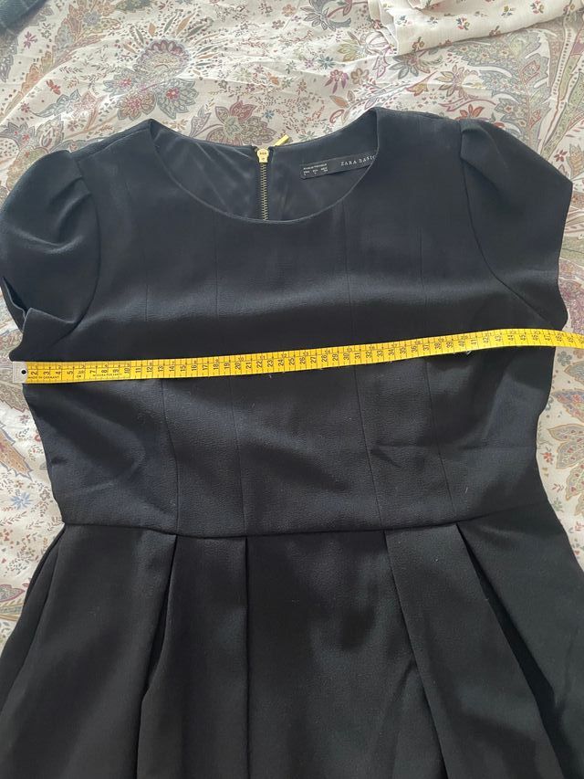 Vestido negro Zara talla L