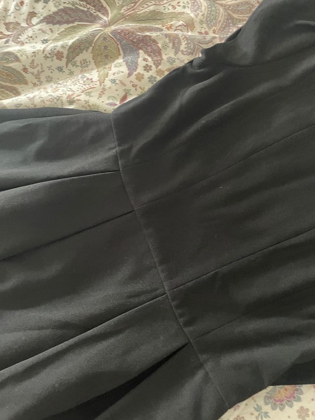 Vestido negro Zara talla L