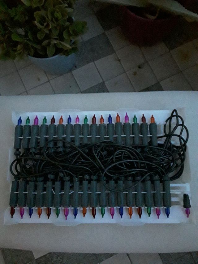 Luces de Navidad de colores