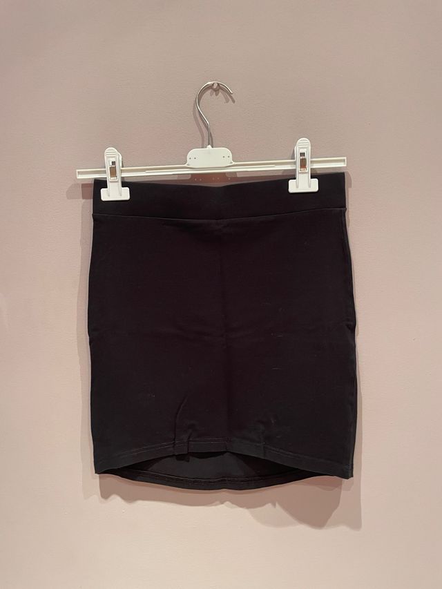 Minigonna fascia nera