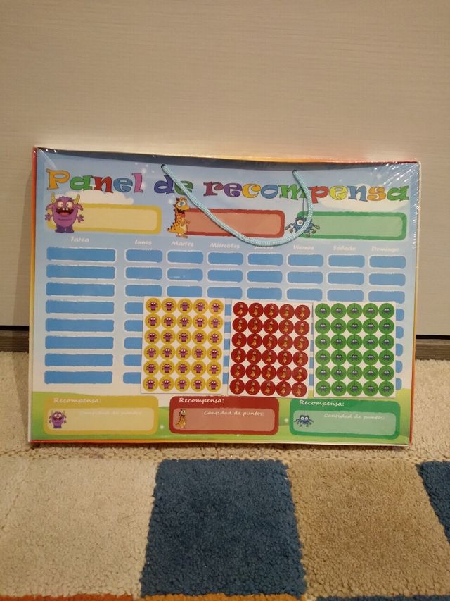 panel de recompensas